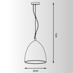 Подвесной светильник Zumaline Stone HP1342