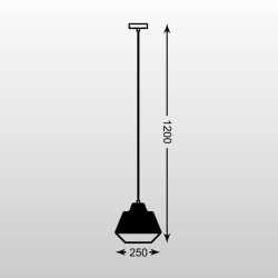 Подвесной светильник Zumaline Wire MD1712-1B-SILVER