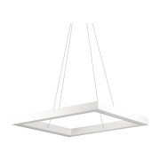 Подвесной светодиодный светильник Ideal Lux Oracle D50 Square Bianco 245669