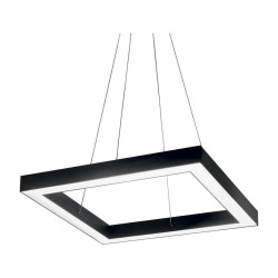 Подвесной светодиодный светильник Ideal Lux Oracle D50 Square Nero 245676