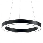 Подвесной светодиодный светильник Ideal Lux Oracle D70 Round Nero 222110