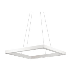 Подвесной светодиодный светильник Ideal Lux Oracle D70 Square Bianco 245706