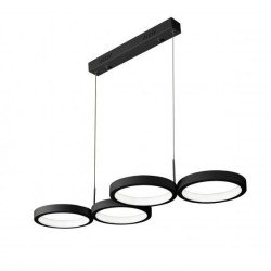 Подвесной светодиодный светильник iLedex Ring Star 9004-4-D BK