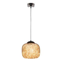 Подвесной светодиодный светильник Lumina Deco Daisy LDP 6823-300 CHR+AMB