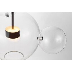 Подвесной светодиодный светильник Lumina Deco Neroni LDP 6016-5+1 BK