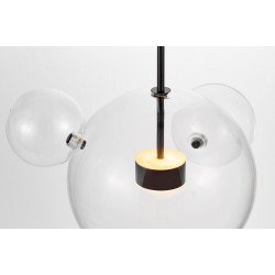Подвесной светодиодный светильник Lumina Deco Neroni LDP 6016-5+1 BK