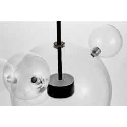 Подвесной светодиодный светильник Lumina Deco Neroni LDP 6016-5+1 BK