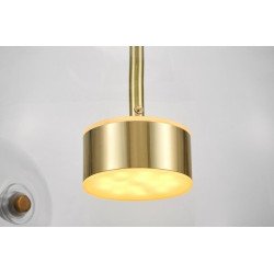 Подвесной светодиодный светильник Lumina Deco Neroni LDP 6016-5+1 GD