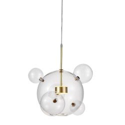 Подвесной светодиодный светильник Lumina Deco Neroni LDP 6016-5+1 GD
