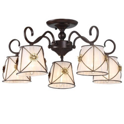 Потолочная люстра Arte Lamp 72 A5495PL-5BR