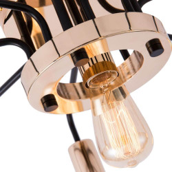 Потолочная люстра Arte Lamp A6001PL-9BK