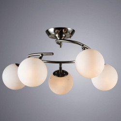 Потолочная люстра Arte Lamp Brooke A2717PL-5SS