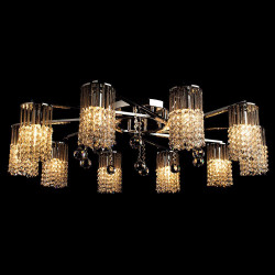 Потолочная люстра Arte Lamp Cascata A3028PL-10CC