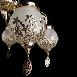 Потолочная люстра Arte Lamp Moroccana A4552PL-8GO