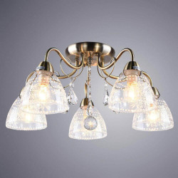 Потолочная люстра Arte Lamp Rugiada A1658PL-5AB