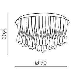 Потолочная люстра Azzardo Jewel 70 AZ1662