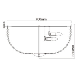 Потолочная люстра MW-Light Бриз 111012510