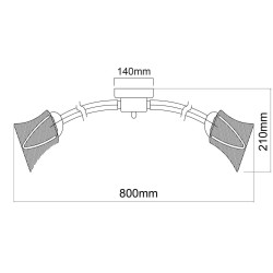 Потолочная люстра MW-Light Мечта 297013908