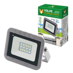 Прожектор светодиодный Volpe 10W 6500К ULF-Q592 10W/DW Sensor IP65 220-240B Silver UL-00003347