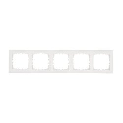 Рамка LK Studio 5-постовая (белый) LK60 864504-1