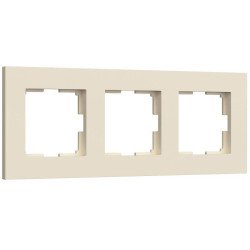 Рамка на 3 поста Werkel Slab айвори матовый W0032962 4690389193446