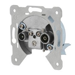 Механизм LK Studio розетки TV+FM проходной LK60, LK80 865300-1