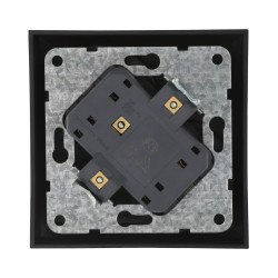 Розетка LK Studio двойная с з/к, со шторками (серебристый металлик) LK60 863503-1