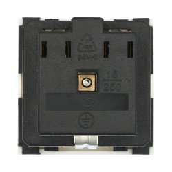 Розетка LK Studio с з/к, без шторок (белый) LK45 851304