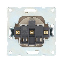 Розетка LK Studio с з/к, шторками и крышкой (белый) LK60 863404-1