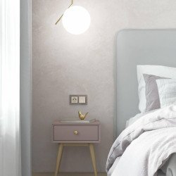 Розетка с заземлением и шторками Werkel айвори матовый W1171162 4690389184741