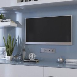 ТВ-розетка Werkel Hammer оконечная серебряный W1283006 4690389163074