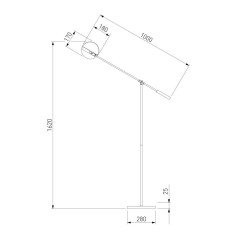 Торшер Eurosvet Grazia 01142/1 золото