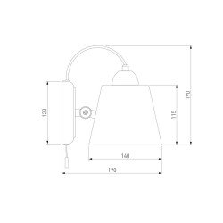 Бра Eurosvet 70083/1 золото