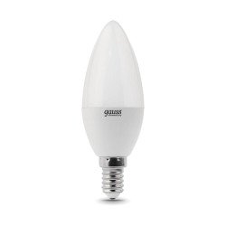 Лампа светодиодная Gauss E14 8W 3000K матовая 33118