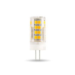 Лампа светодиодная Gauss G4 4W 3000К прозрачная 107307104