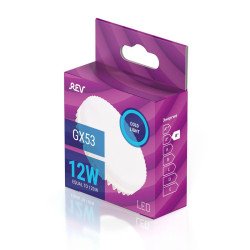 Лампа светодиодная REV GX53 12W 6500K холодный свет шар 32594 9