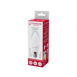Лампа светодиодная Thomson E14 10W 6500K свеча матовая TH-B2309