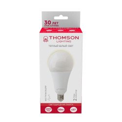 Лампа светодиодная Thomson E27 30W 3000K груша матовая TH-B2354