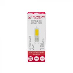 Лампа светодиодная Thomson G9 4W 6500K прозрачная TH-B4237