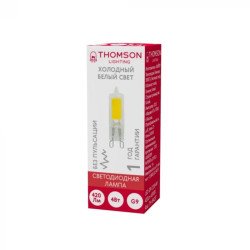 Лампа светодиодная Thomson G9 4W 6500K прозрачная TH-B4237