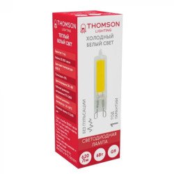 Лампа светодиодная Thomson G9 6W 6500K прозрачная TH-B4239