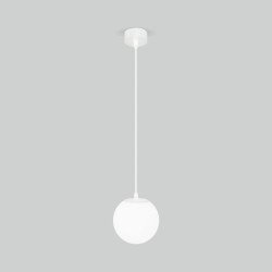 Уличный подвесной светильник Elektrostandard Sfera 35158/H белый 4690389187919