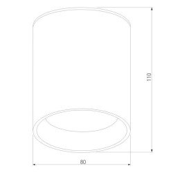 Уличный светодиодный светильник Elektrostandard Light Led 35130/H серый a056270