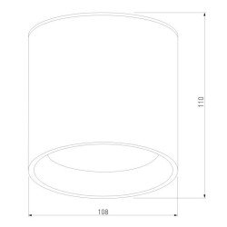 Уличный светодиодный светильник Elektrostandard Light Led 35132/H черный a056231
