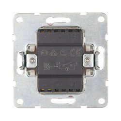 Выключатель LK Studio 1-кл., c индикатором (схема 1L) 16 A, 250 B (белый) LK60 860204-1