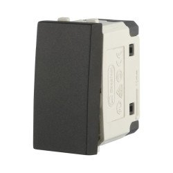 Выключатель LK Studio 45х22,5мм (схема 1) 16 A, 250 B (черный бархат) LK45 850108-1